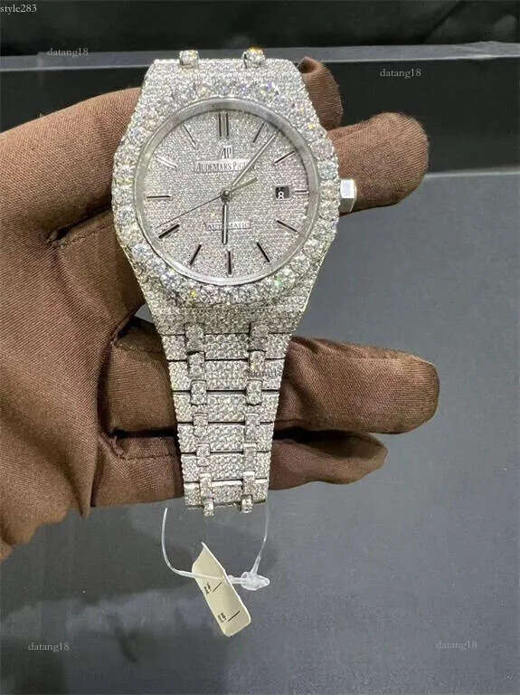 Iced Out Watch Moissanite VVS Top Quality Iced Out Designer Watch -Moissanite Diamond Tester | Tactical Precision For Men & Women Moissanite Watch F25