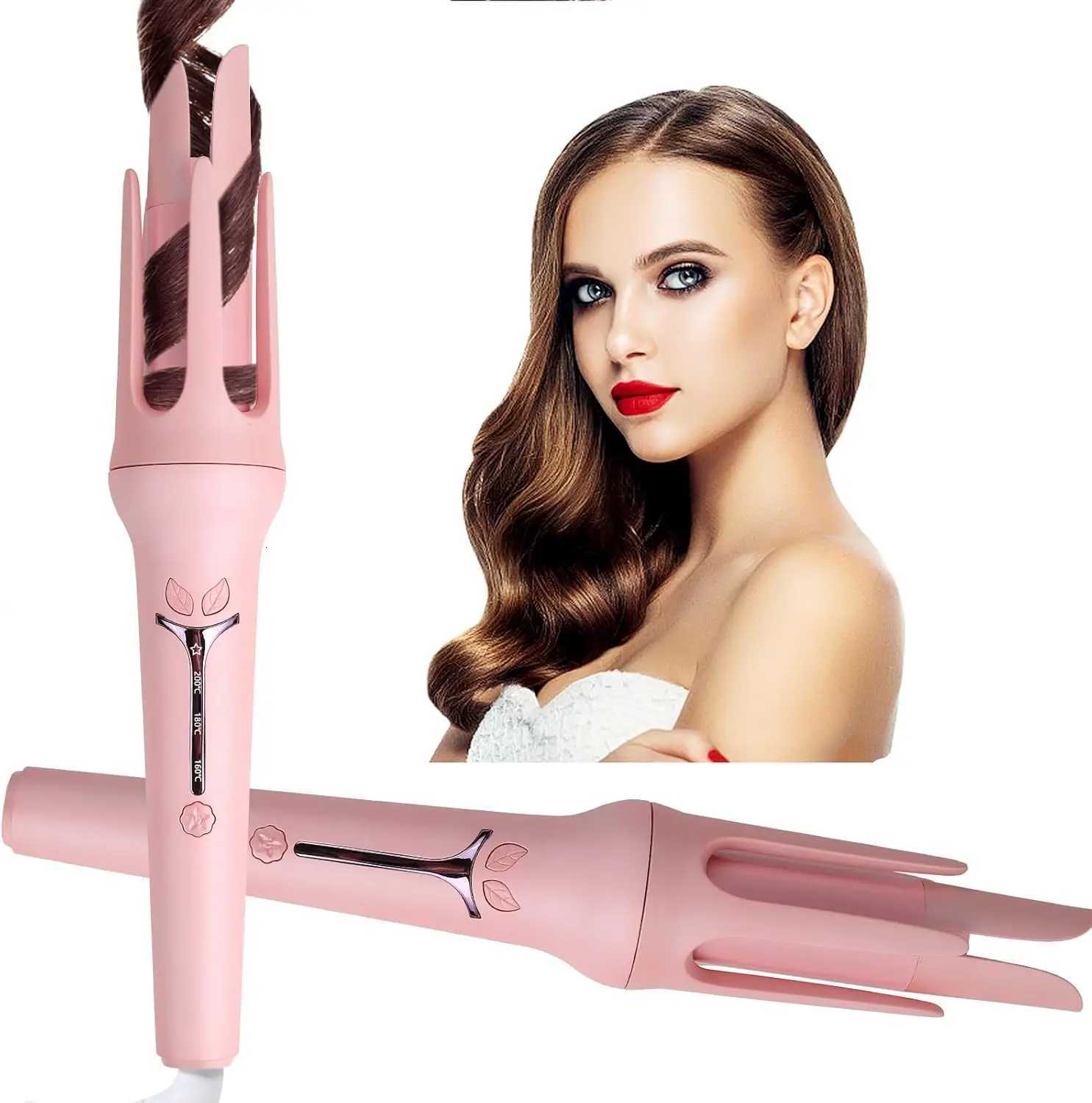 Autatic Curling Iron 32 mm Big Roll Anion Ceramic Hair Curler 4-Speed Adjustable Fast Heating Fashion Styling Tools C251202