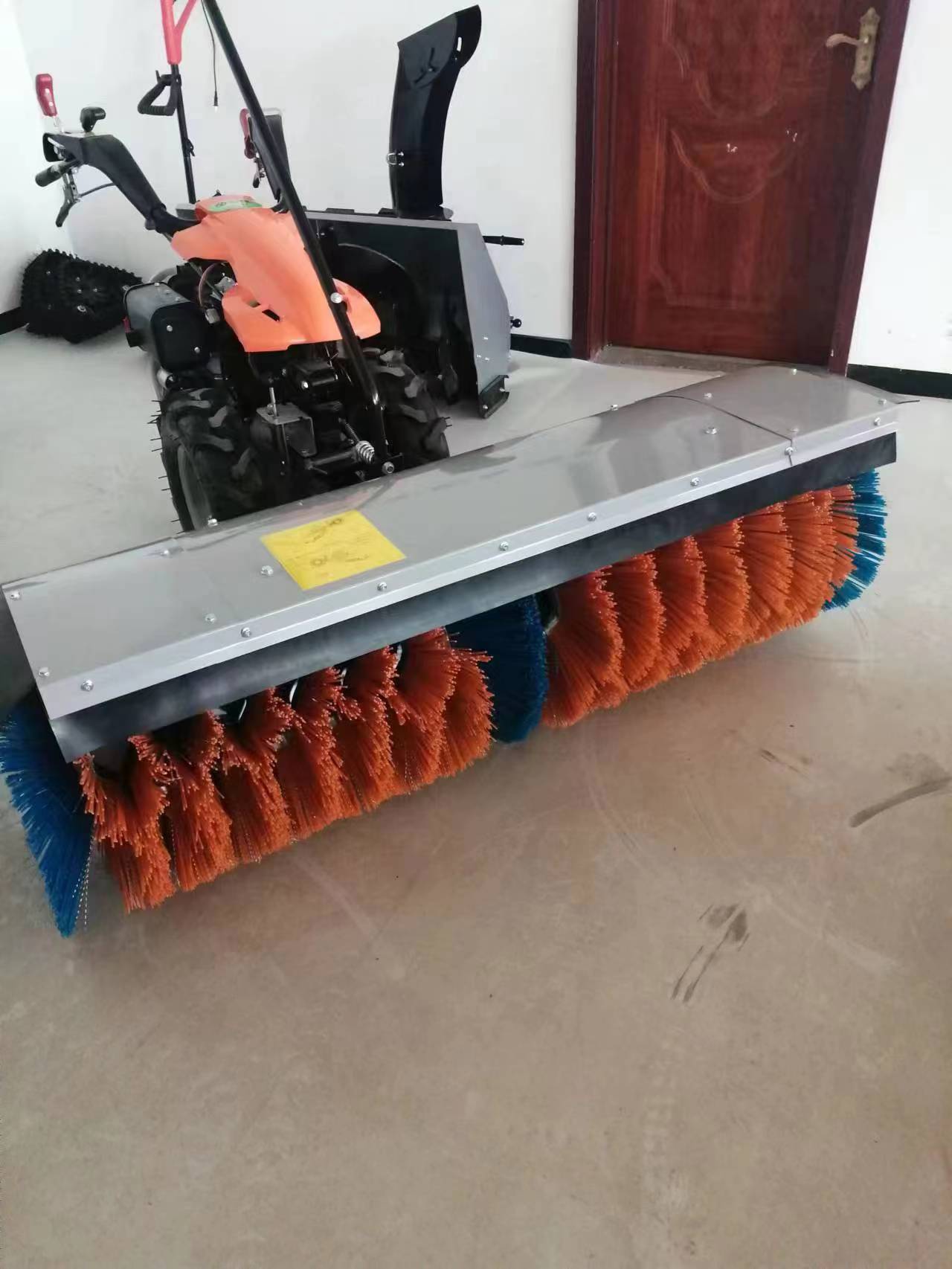 Commercial All-Season Snowplow Kit | Complete Unit with New Power Motor & Robust Gear Engine for Construction