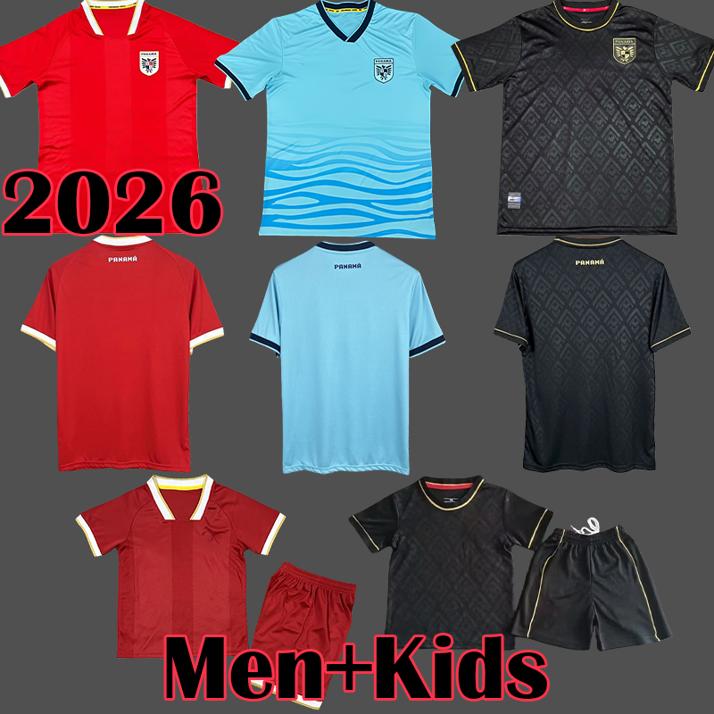2026 Season World Cup Panama Soccer Jersey Soccer Gear Men Kids Sets FAJARDO LUIS RODRIGUEZ WATERMAN MARTINEZ CARRASQUILLA BLACKMAN MORALES ISMAEL