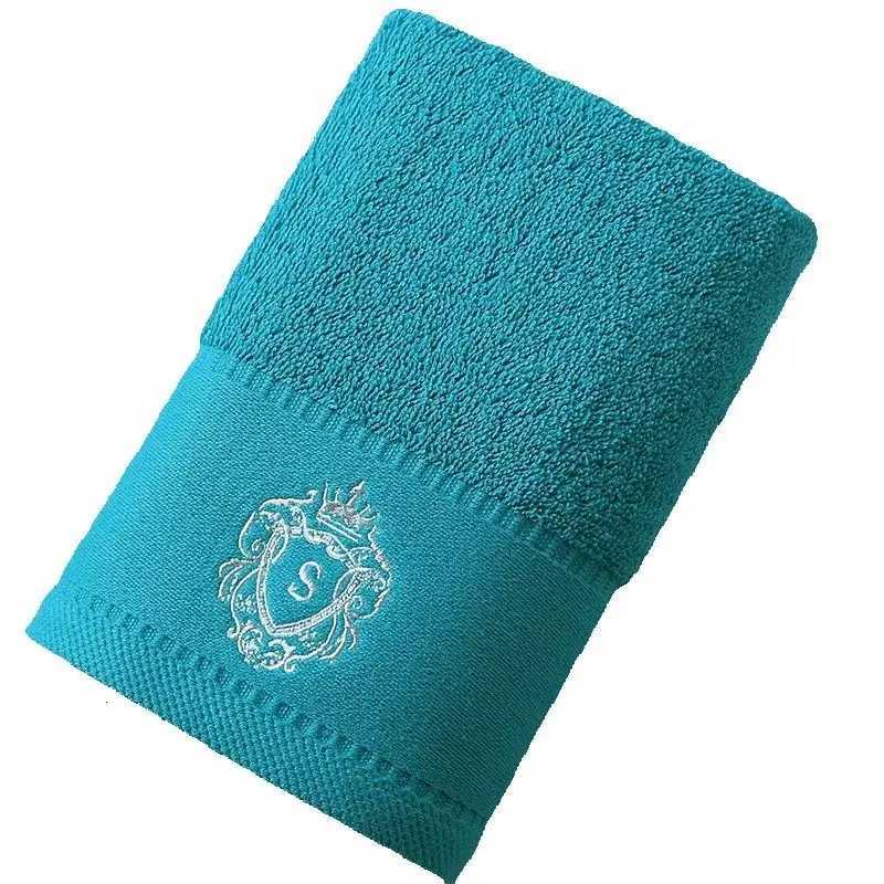 AHSNME 80x150cm Royal Premium 100 cotton Towels Hotel SPA club sauna beauty peacock Blue Gray Towel salon free custom Y251202