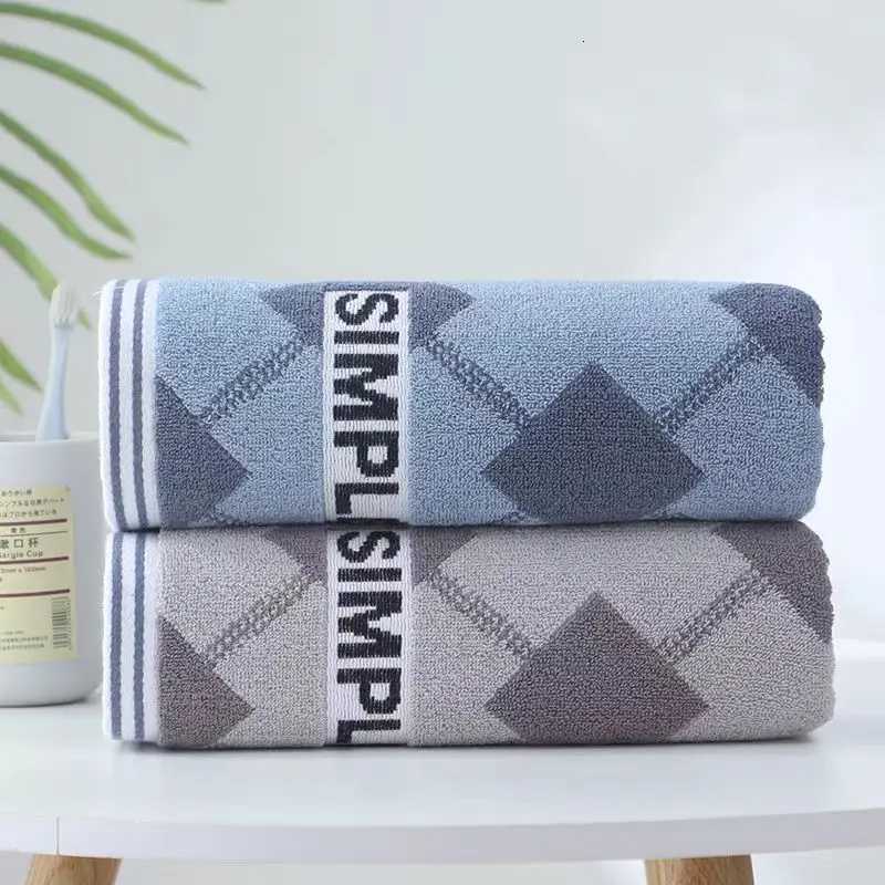 Adult bath towel 40100cm 160g large size pure cotton water-absorbent no shedding extra-long and thick suitable for spor Y251202