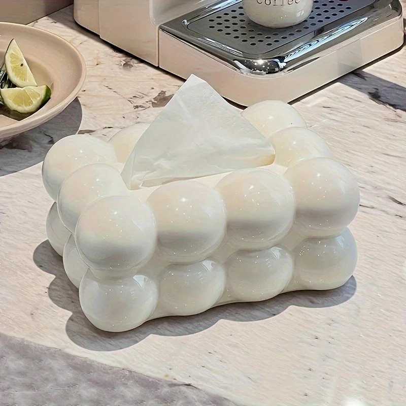 Creative Cloud-Shaped Tissue Box Restaurant Napkin Holder He Tissue Storage Rack Decorative Paper Towel Box for Dining Table H251201