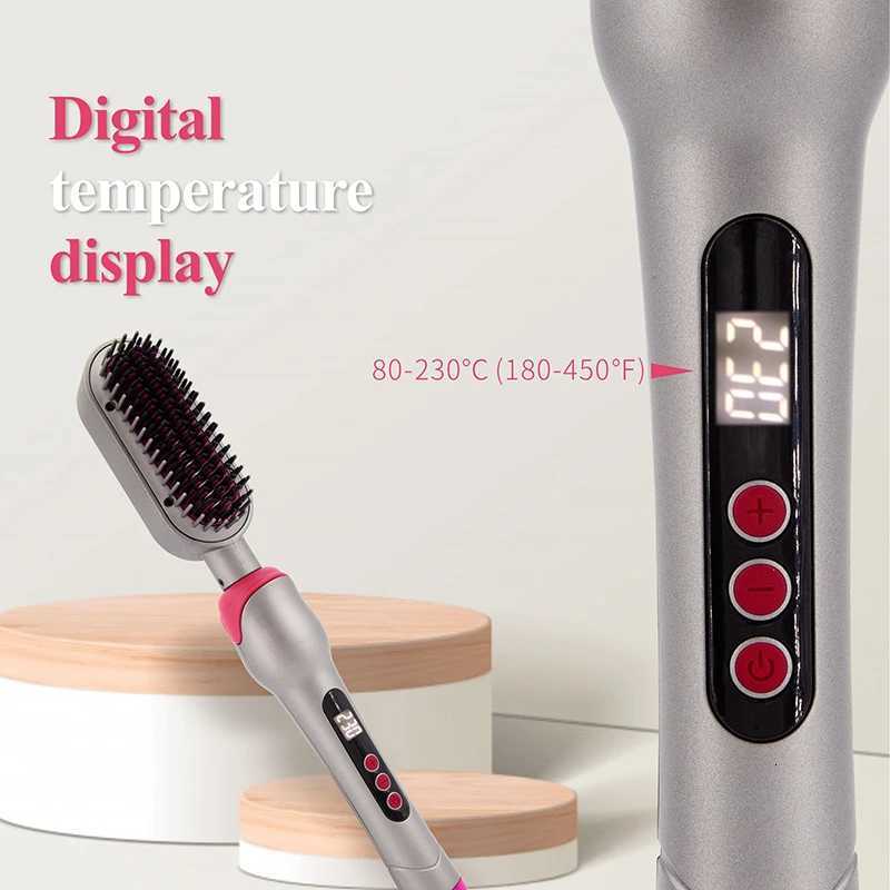 elay New Autatic Mini Wave Hair Crimper Curler Set Interchangeable Hair Straighner Crimper and Curler C251202