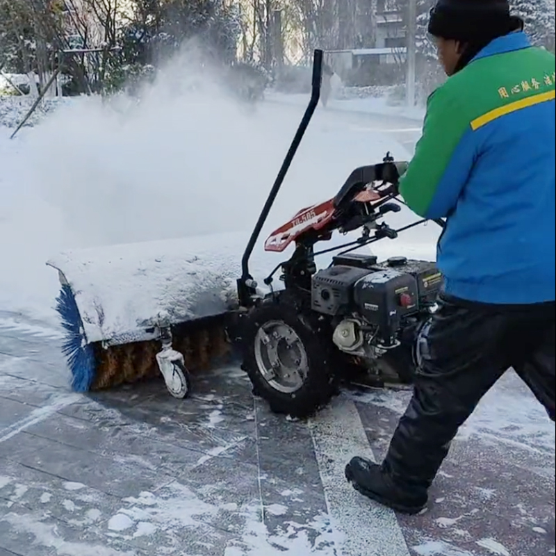 Industrial-Grade Snow Removal System | Year-Round Snowplow with Upgraded Motor & Gear Drive for Demanding Sites