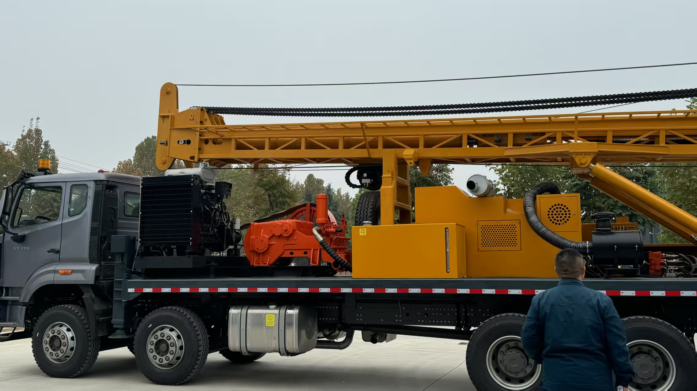 High-Capacity Deep Well Drilling Rig | 600m Truck Mounted Unit for Efficient Borehole & Water Well Projects