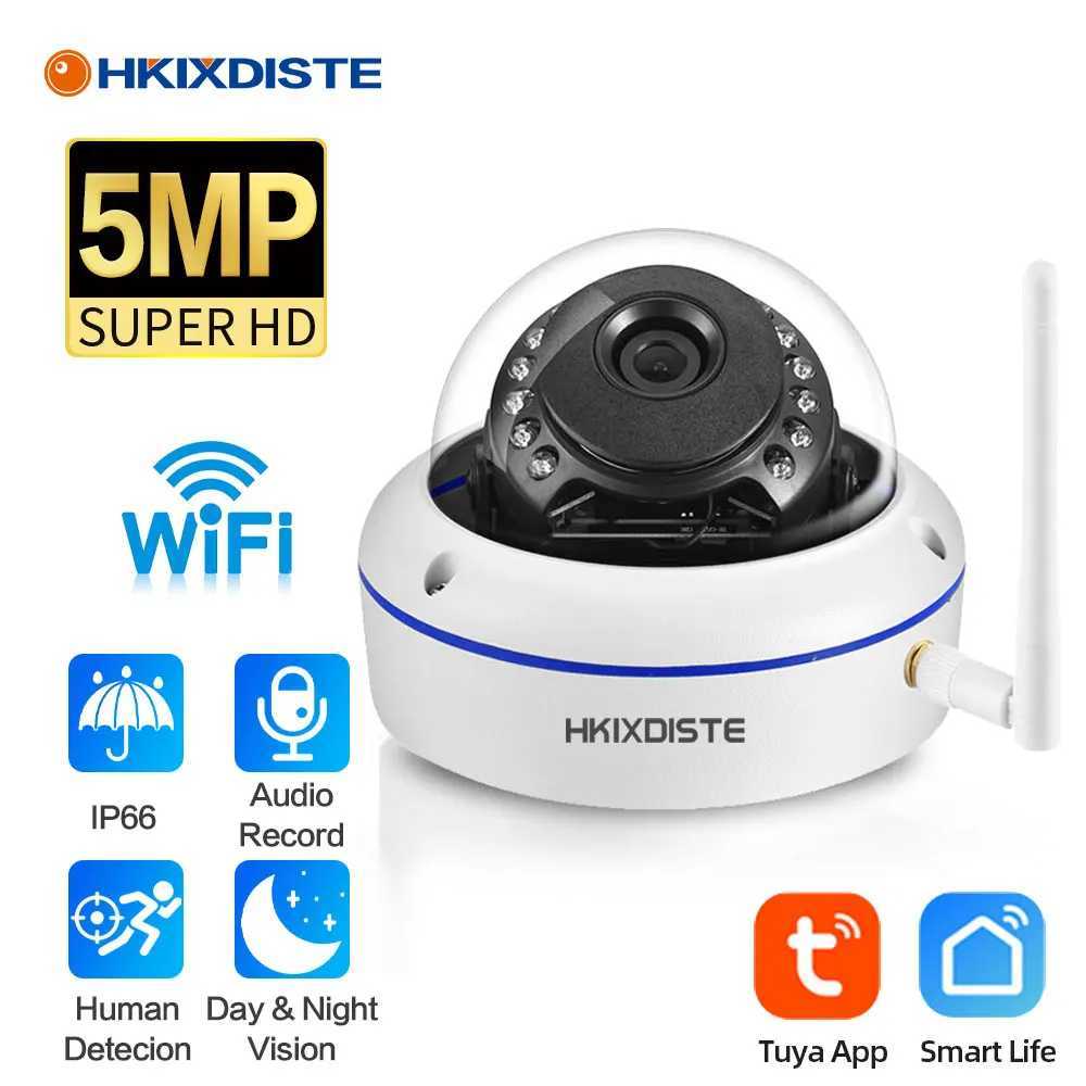 Outdoor Waterproof Tuya Smart He Surveillance IP Camera WIFI Au 5MP Wireless CCTV De Camera Smart Life APP Mti Users C251202