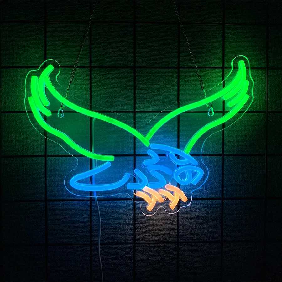 Animal Led Neon Sign Cartoon Icon Art Wall Lamp Usb Powered Used For Bedroom Home Club Game Room Office Bar Decor H251201
