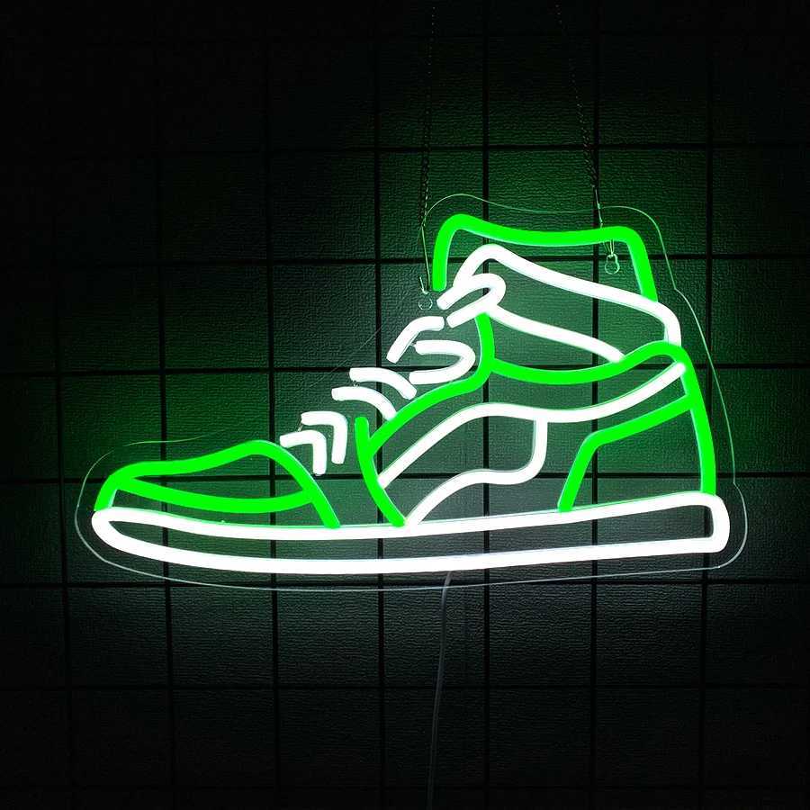 Sports Shoes Led Neon Sign Usb Powered Used For Bedroom Man Cave Party Home Shop Game Room Art Decor Youth Gifts H251201
