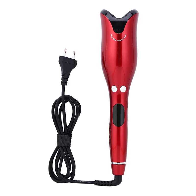 Rose-shaped Mti-Function LCD Curling Iron Professional Hair Curler Styling Tools Curlers auto rotating ceramic hair curler C251202
