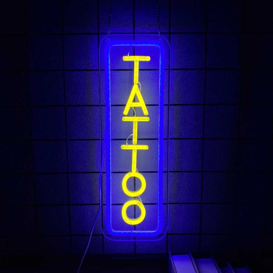 Tattoo Series Neon Signs Hand-Made Led Letter Icons Usb Powered Used For Room Clubs Bars Tattoo Studios Man Caves Decor H251201