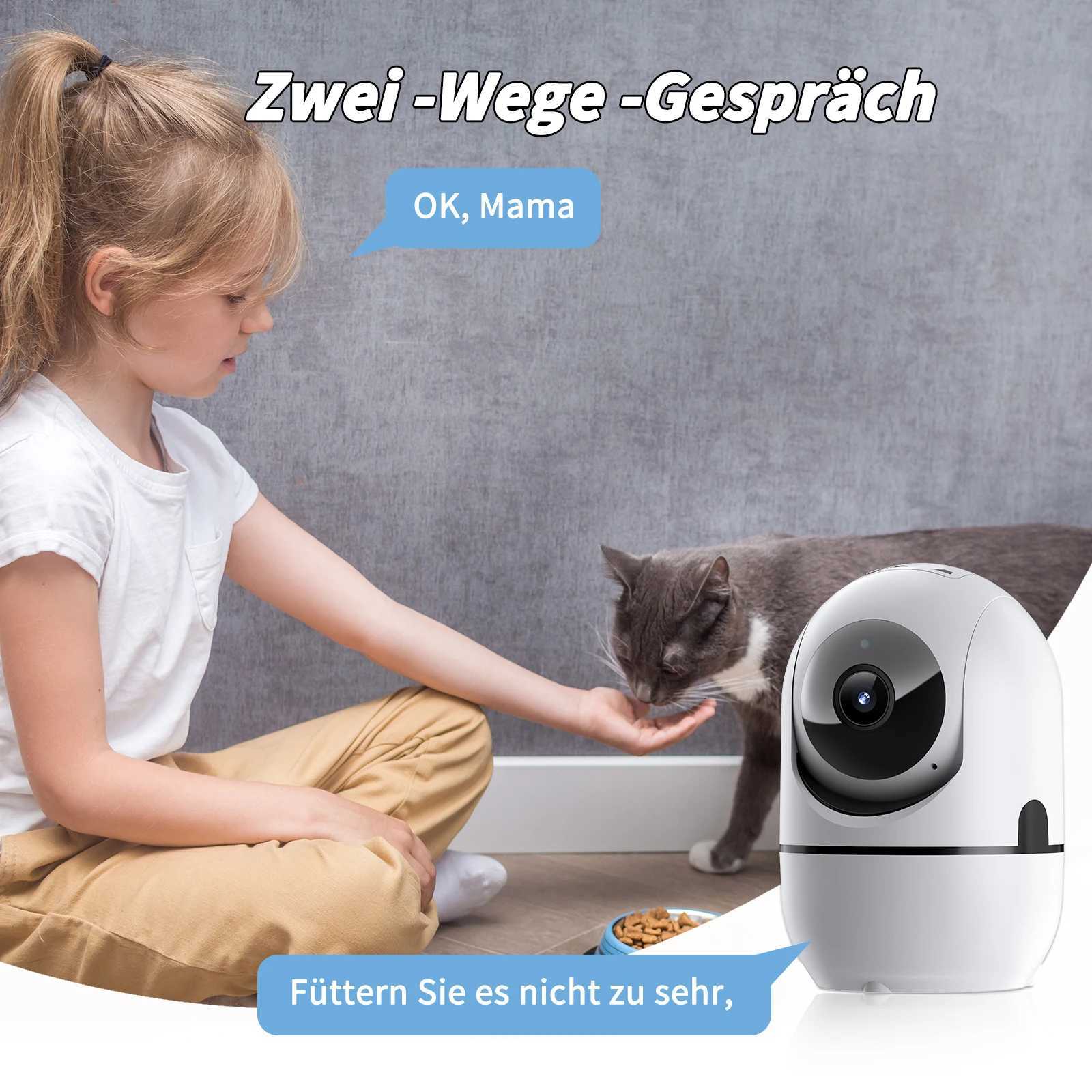 WESECUU 1080P HD He Security Cameras Security Protection Indoor Wireless WIFI 24G Wi-Fi Two-Way Talk C251202