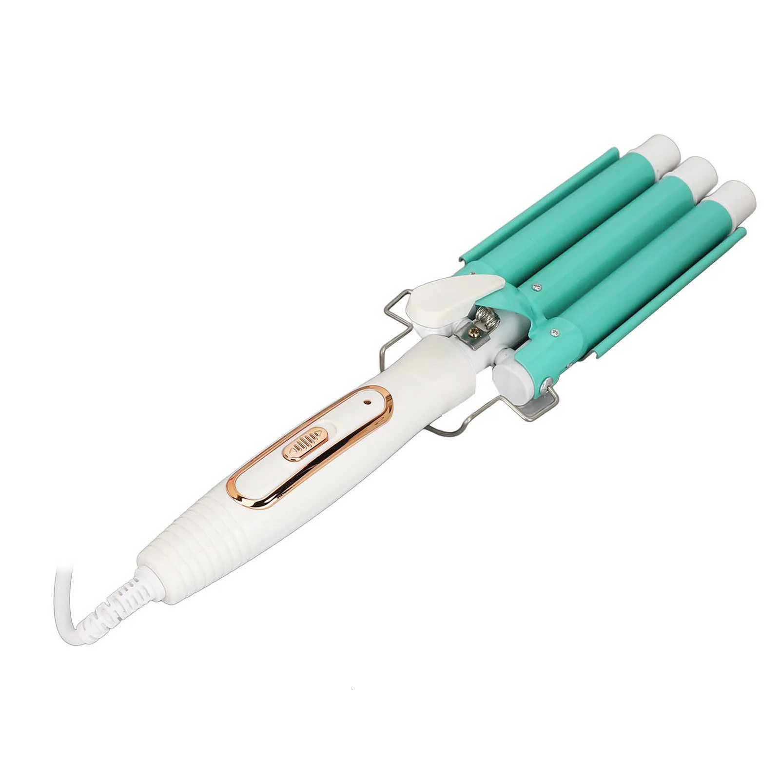 Hair Curling Iron Wand Hair Waver Curling Iron Adjustable Temperature Versatile Rotating Cord Hair Crimper for He C251202