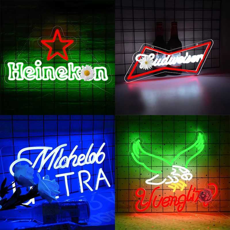 Neon Sign for Wall Decor Led Neon Light for Man Cave Bedroom Bar Bistro Shop Party Birthday Gifts Wall Art USB Powered H251201