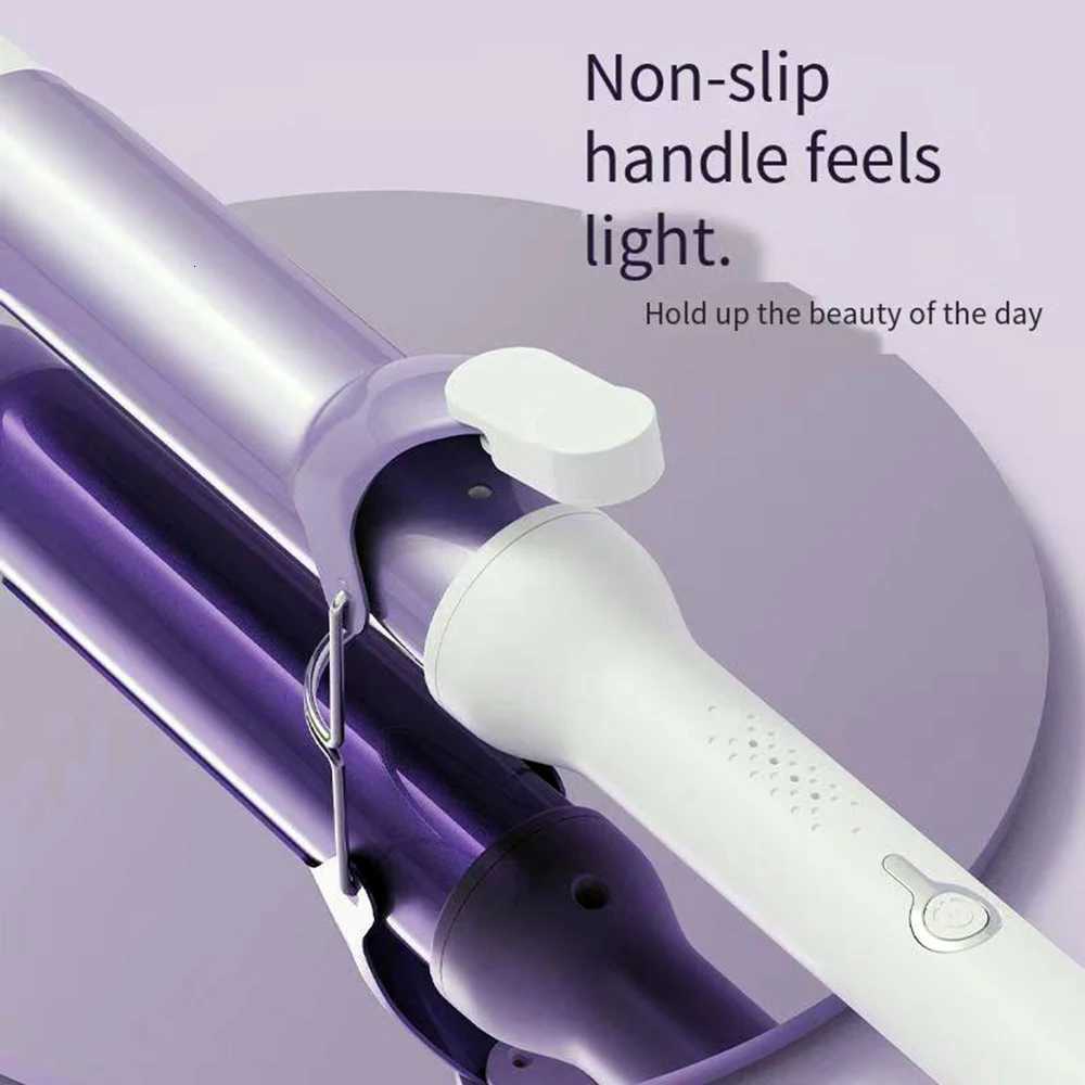 Wen Professional 40Mm Ceramic Curling Iron Hair Curler Big Wave Electric Curler Hair Styling Tool C251202