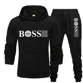 Autumn and winter two-piece sets mens and womens casual sportswear and fashionable hooded sweatshirts W251202