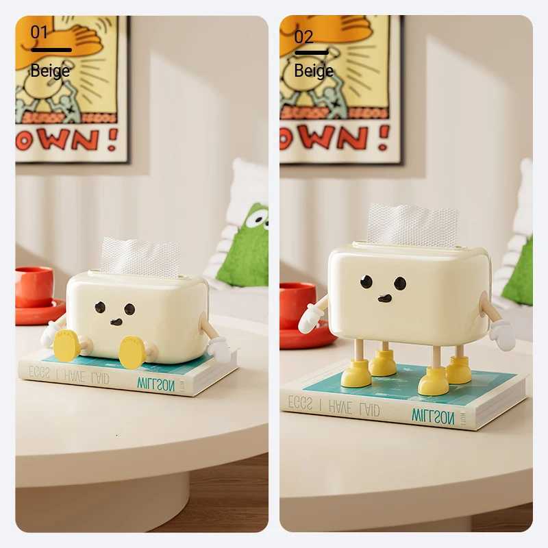 UFORU Desktop cute tissue box household creative living ro bedro decoration creative simple mti-functional paper box H251201