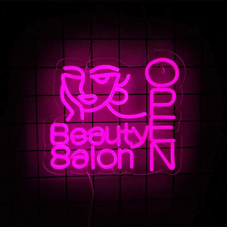 Salon Series Neon Signs The Best Gift For Hairdressers Usb Powered Used For Business Decor In Beauty Salons And Salons H251201