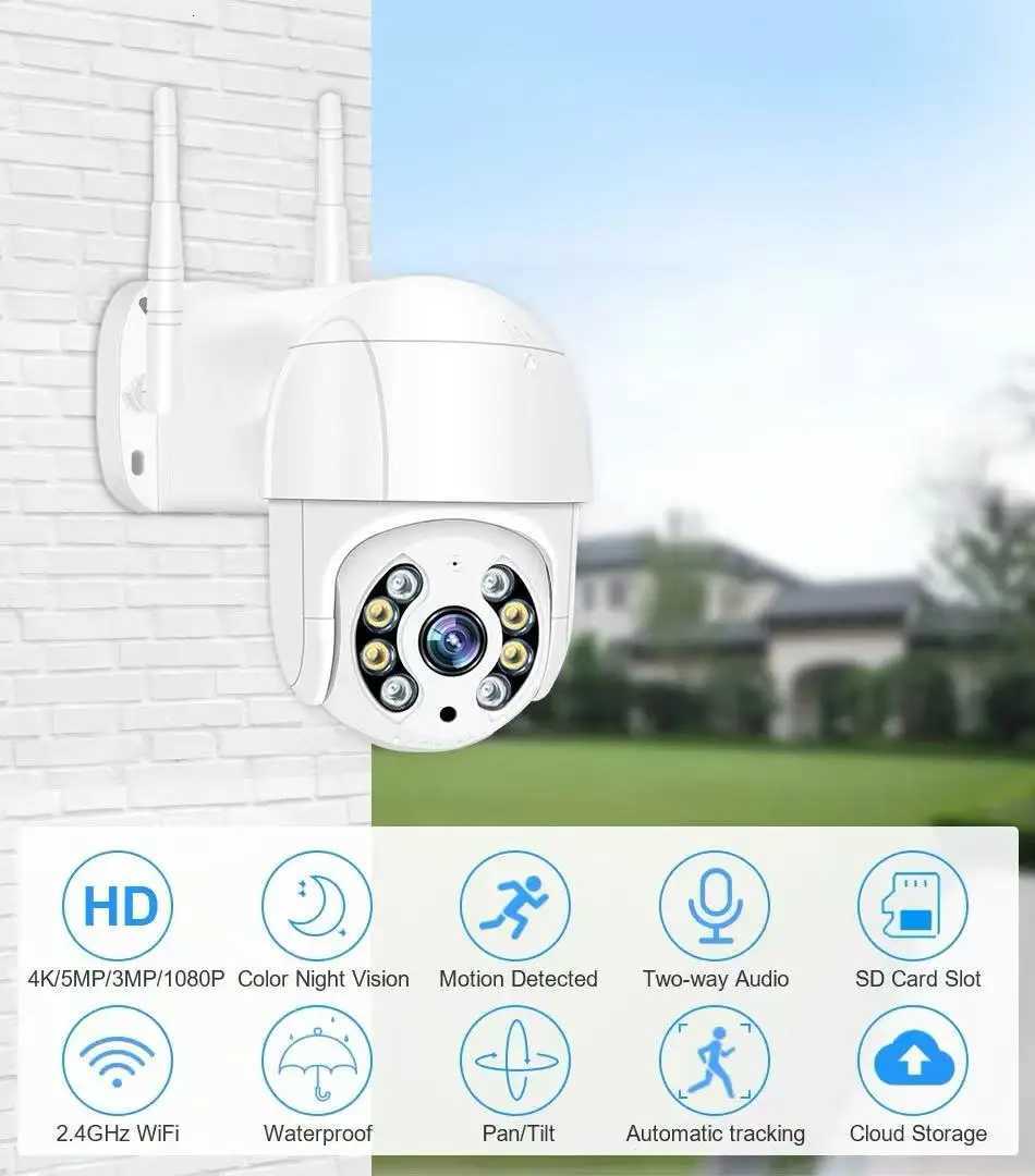 kuohao 4MP Speed De Auto Tracking PTZ Camera Smart He Outdoor Wireless WIFI Camera Surveillance Monitor C2512020