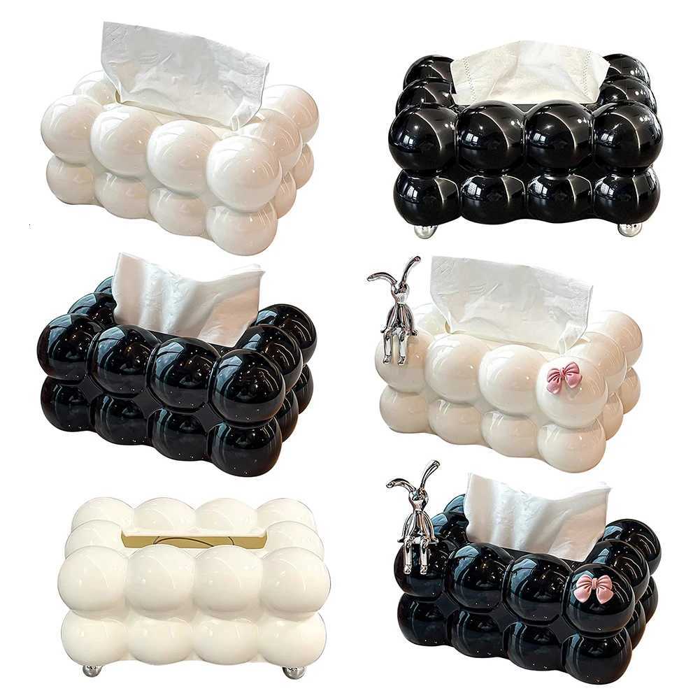 Cloud Tissue Box Minimalist Bubble Tissue Holder Creative Cotton Candy Design Tissue Organizer Living Ro Kitchen Decoration H251201