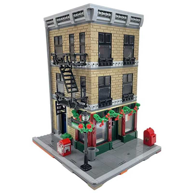 767PCS MOC Super Heroe Peters Apartment/Nelson Murdock Off/Irish Pub Modar Model Building Blocks Stacking Brick Creative C251203