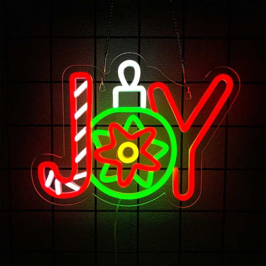 Christmas Series Neon Signs Christmas Tree Art Icons Usb Powered Used For Rooms Homes Clubs Theme Parties Christmas Decor H251201