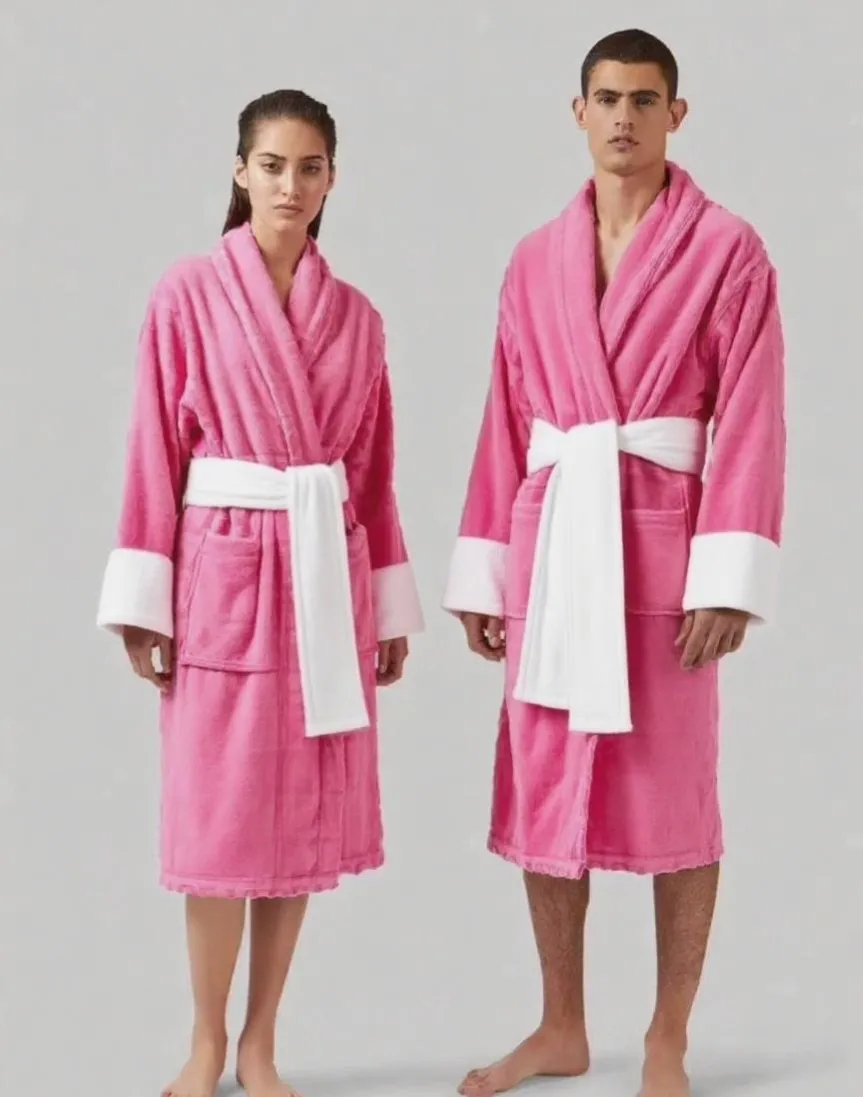 comfortable designers sleep/bathrobe for him and her premium cotton material