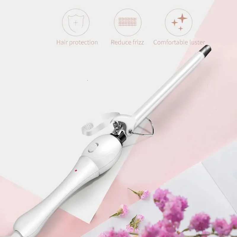 Mini Hair Curling Iron 9mm1m Professional Curler Wand for Tight Curls Wave Crimping Electric Styling Tool for Salon He C251202