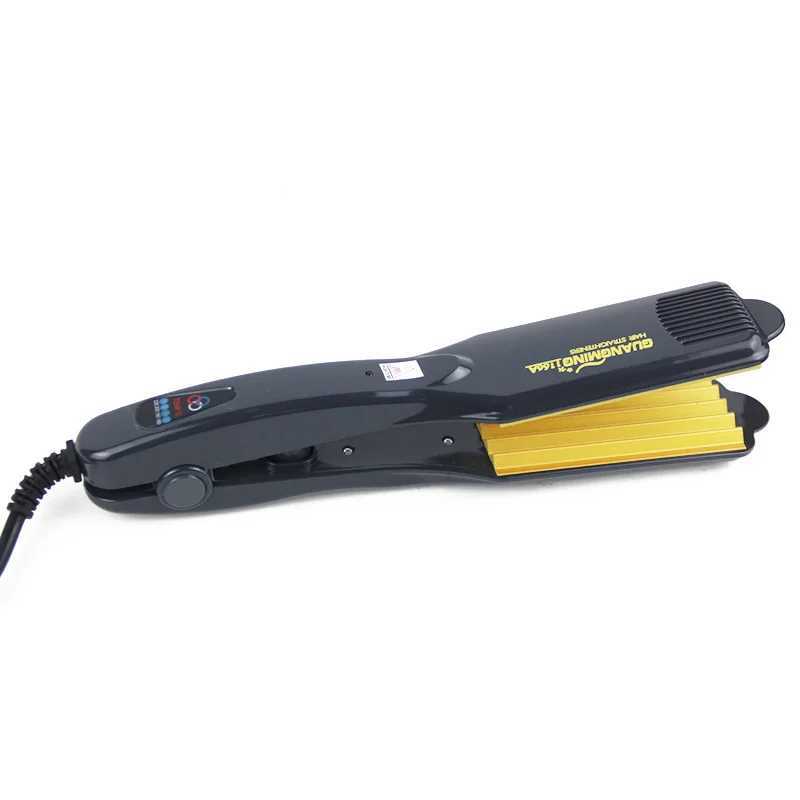 Professional Tourmaline Ceramic Corn Plate wave hair straighteners Fast W-up Crimper hair curler corrugated Iron styling tool C251202