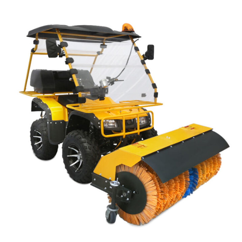 Durable Four-Seasons Snow Clearing Blade | Powered by a New Efficiency-Optimized Motor & Gear System