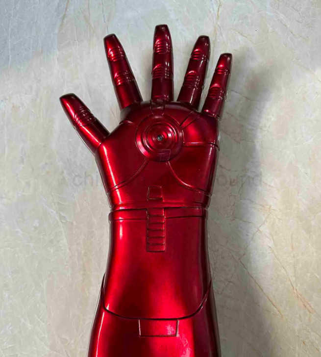 Disney Hot Iron Man Helmet Cosplay 11 Light Led Wearable Mask Gloves Glowing Eyes Adult Child PVC Action Figure Toys Birthday Gifts H251202