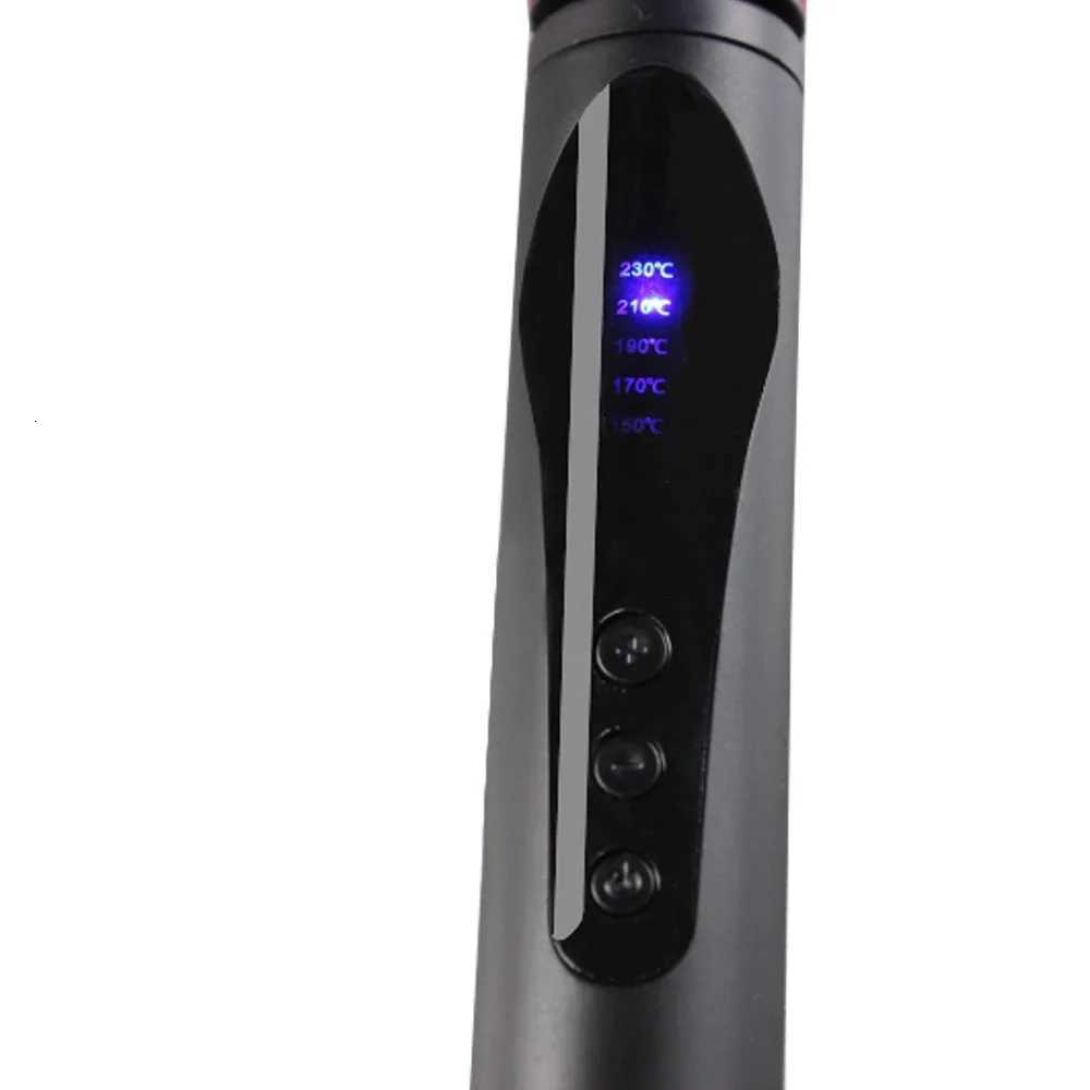 Professional Hair Curler Rotating Curling Iron Wand with Tourmaline Ceramic Anti-scalding Insated Tip Waver Maker Styling Tool C251202