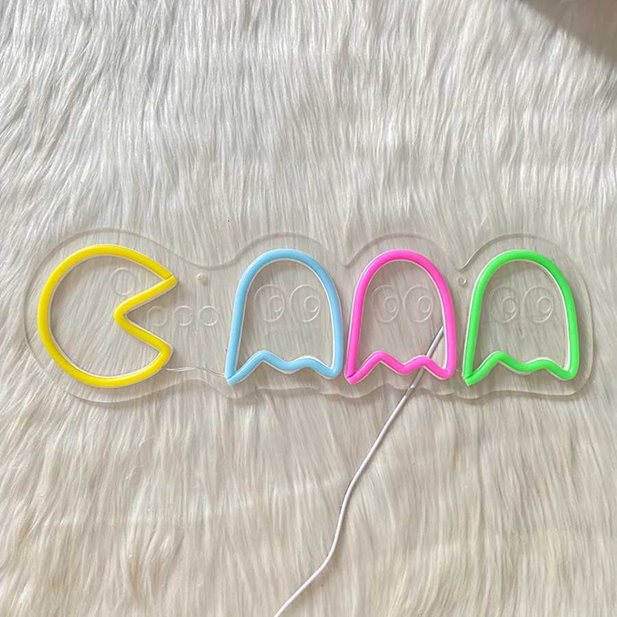 Game Led Neon Sign Cartoon Icon Wall Decor Used For Room Home Game Room Club Office Bar Art Wall Lamp Usb Powered H251201