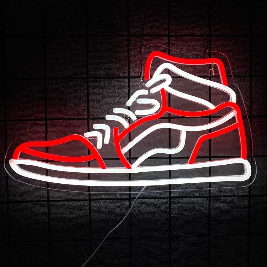 Sports Shoes Led Neon Sign Usb Powered Used For Bedroom Man Cave Party Home Shop Game Room Art Decor Youth Gifts H251201