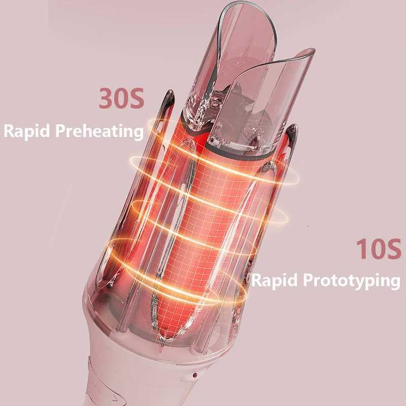 Fly autatic curling iron hair straightening and curling tool set dual-slot design curling iron with negative ion hair care C251202