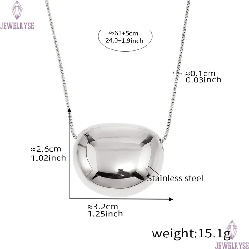 punk stainless steel designer necklace for woman party gold long chain geometric pendants necklaces women sweater chains fashion choker hot jewelry gi