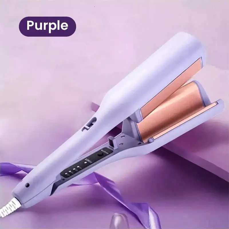 32mm French Hair Curler Wave Professional Roll Hair Curling Iron Corrugated Wavy Styler Fast Heating Volumizing Styling Tool C2512020
