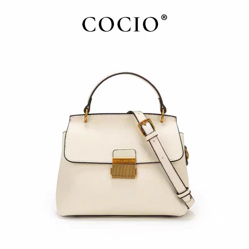 COCIO New Simple Handbag Shoulder Cross-Border Women's Large Capacity Texture Bag