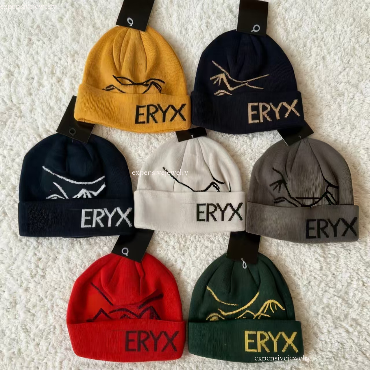 Arcs Beanies Fashion Classic Designer Beanie Winter Hat Beanies Bonnet Cap Casquette Knitted Fitted Hats For Men Mens Luxury Muts Arcteryxliness Beenie 46E