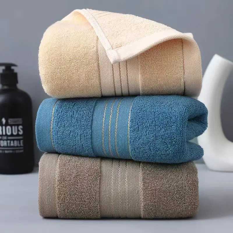 2025 New Style Pure Cotton Towel for Face Washing Home Use Thickened Soft Absorbent Non-Pilling 2-Piece Set Y251202