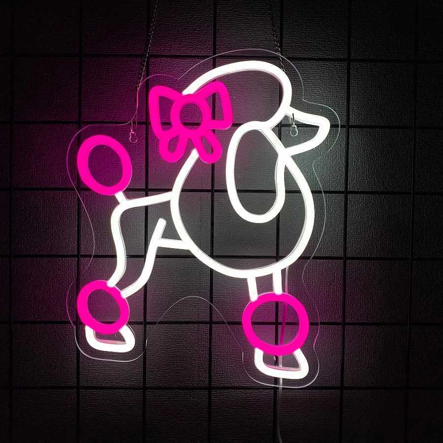 Animal Led Neon Signs Cute Dog Icons Used For Pet Shops Bedrooms Home Party Decor Boys And Girls Birthday Christmas Gifts H251201