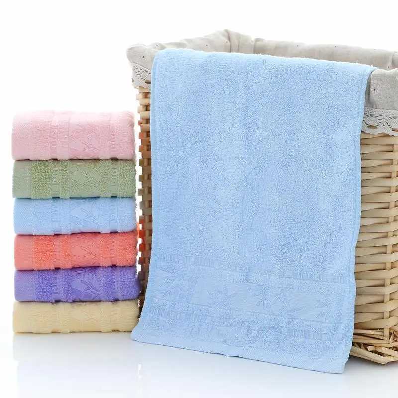 Bamboo Fiber Thickened Jacquard Childrens Towel Infant and Toddler Face and Bath Towel Y251202