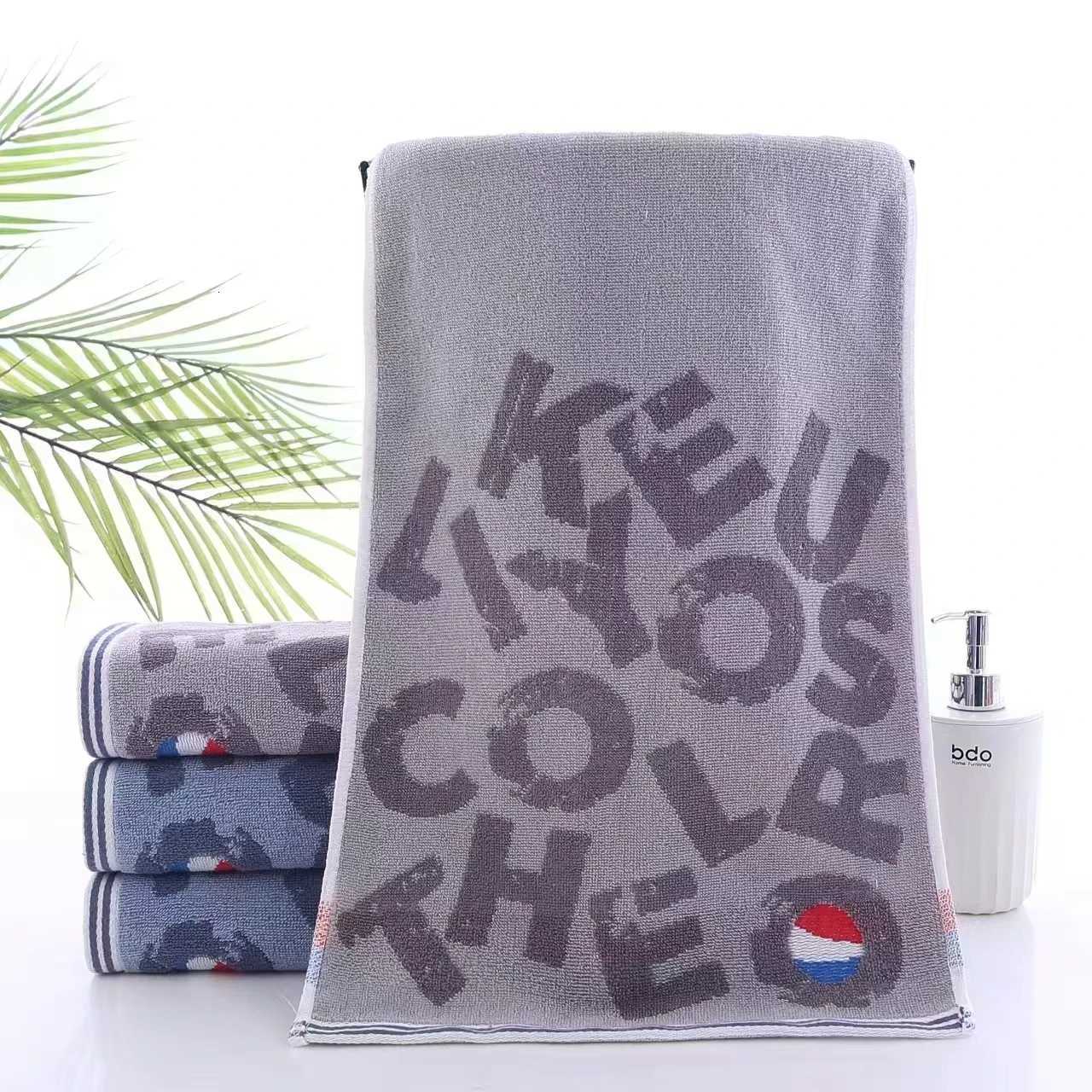 Adult bath towel 40100cm 160g large size pure cotton water-absorbent no shedding extra-long and thick suitable for spor Y251202