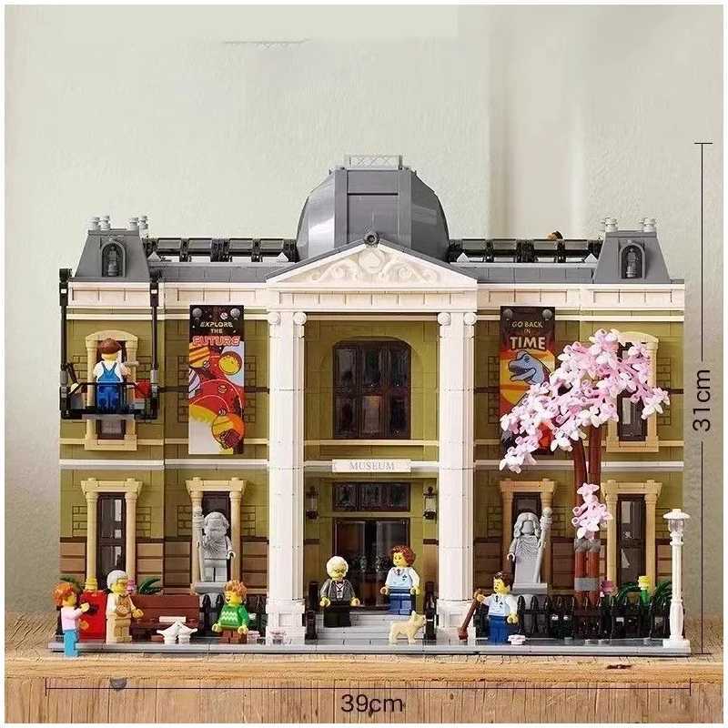2025 New Icons Natural History Museum 10326 Biggest Modular Building Set Architecture Street View Building Blocks Toy Kids GiftXJ251202