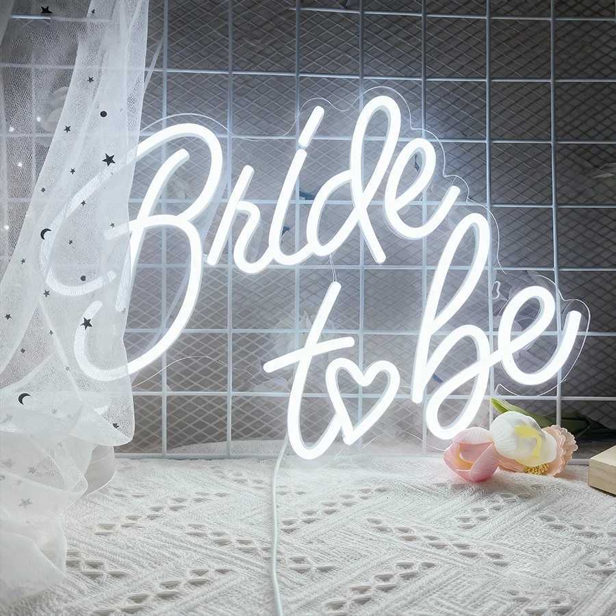 Wedding Theme Led Neon Sign Letter Icon Used For Bedroom Home Marriage Proposal Party Memorial Day Wedding Wall Decor H251201