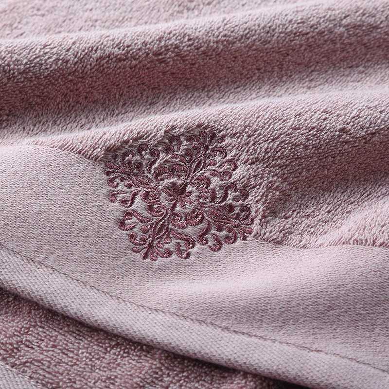 Adult Men Gray Luxurious Thicken Soft Cotton Face Towel Absorbent Bathroomr Family Hotels SPA Saunas Bath Towel Sets Women Pink Y251202