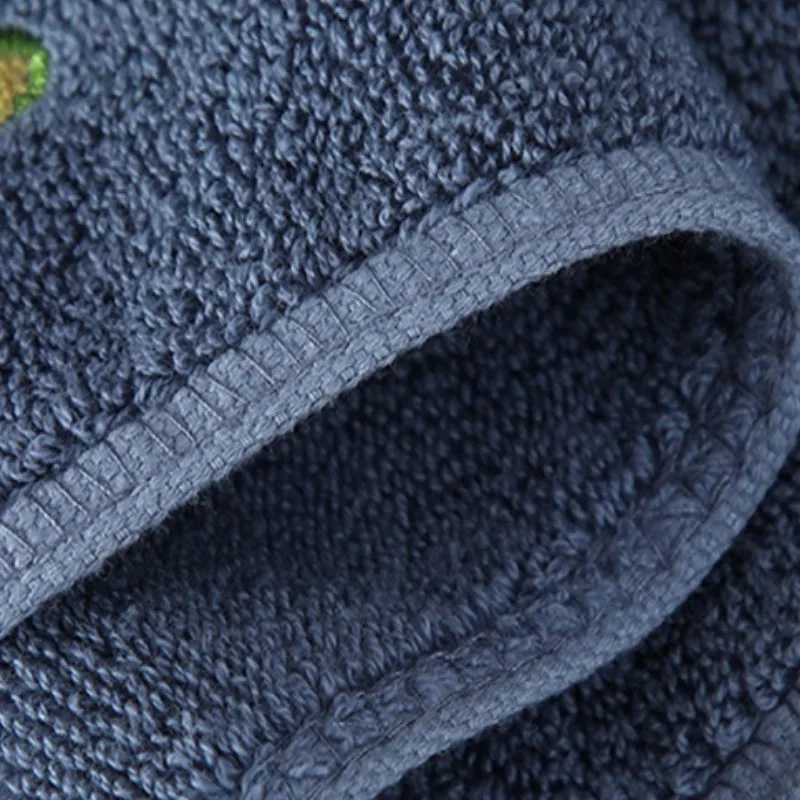 Cotton Embroidered Avocado Thick Towels Soft Skin-Friendly Non-Shedding Ideal for Bathroom Use Kids Gift Bath Hand Towel Toallas Y251202