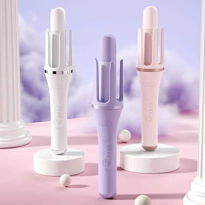 Fly Autatic Curling Iron Anti-Tangle Hair Curler with Negative Ions Latest Curling Wand Hair Curler for long-la styling C251202