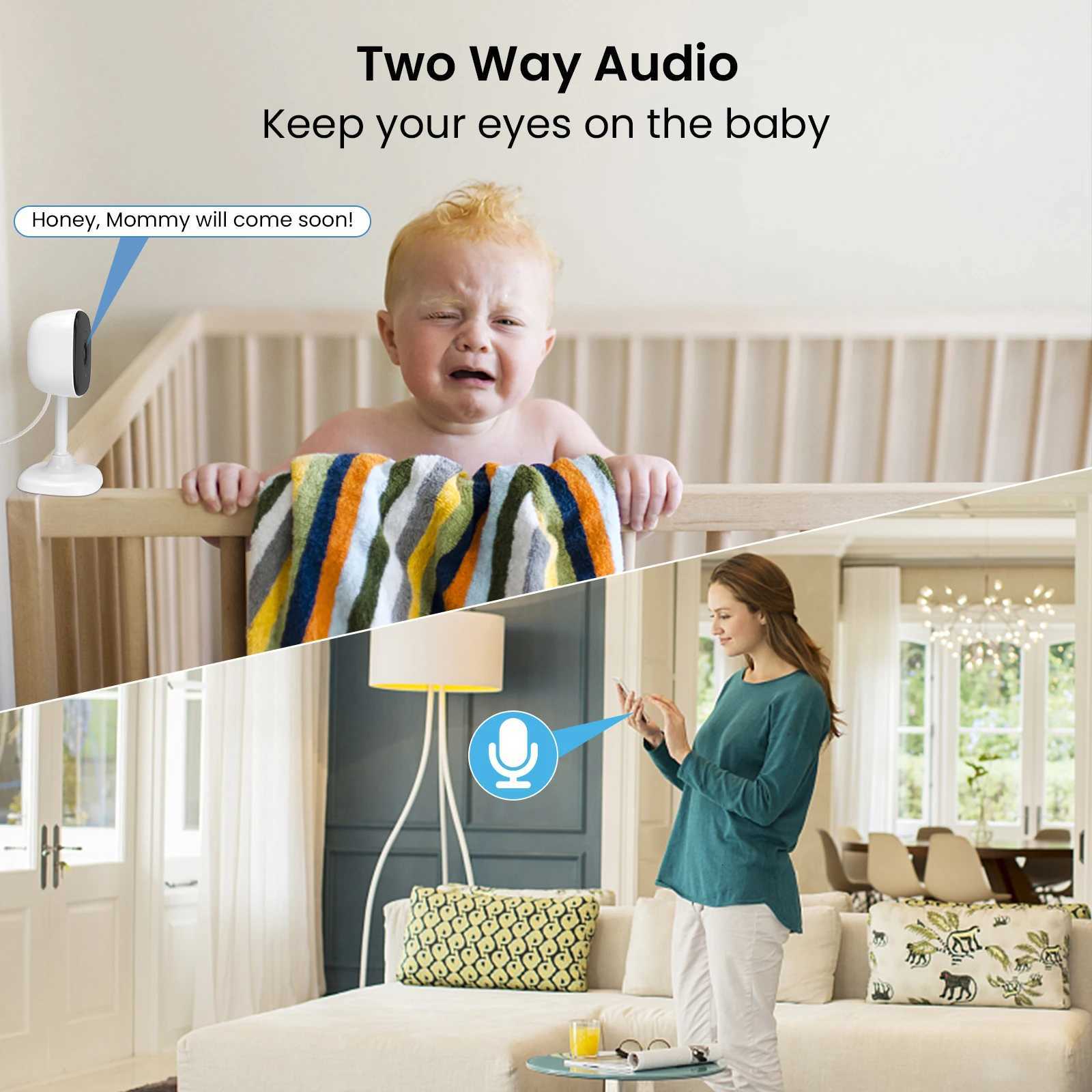 Tuya 1080P Hd Wifi Ip Camera Indoor Video Recorder Pet Baby Monitor IR Night Vision Ai Detection P2P Video Surveillance Cameras C251202