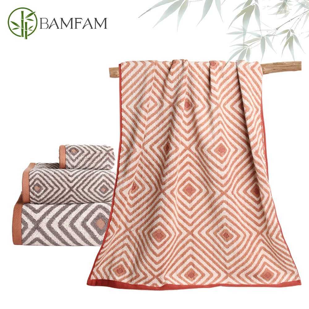 Bamboo Fiber Towels Sets Home Bath Towels for Adults Face Towel Thick Absorbent Luxury Bathroom Towels Hand Towels Quick Drying Y251202